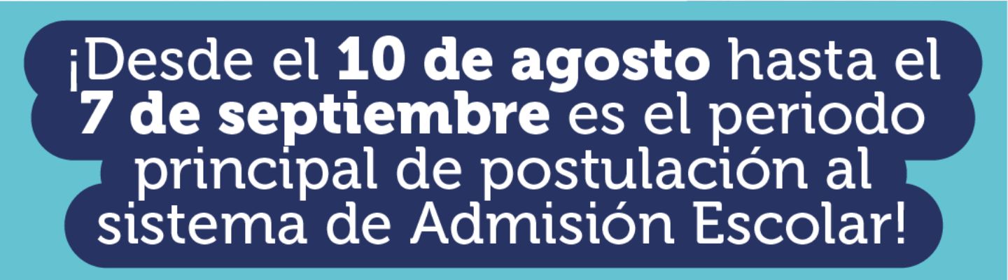 Admisión escolar 2023